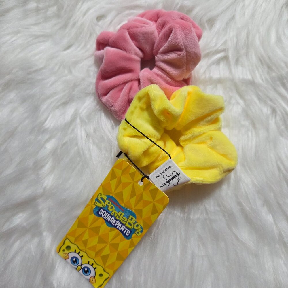 SpongeBob Squarepants Scrunchie Set - Picture 2 of 5